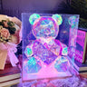 LED Glowing Bear Gift - Birthday, Valentine's & Mother's Day Present for Women, Premium Keepsake