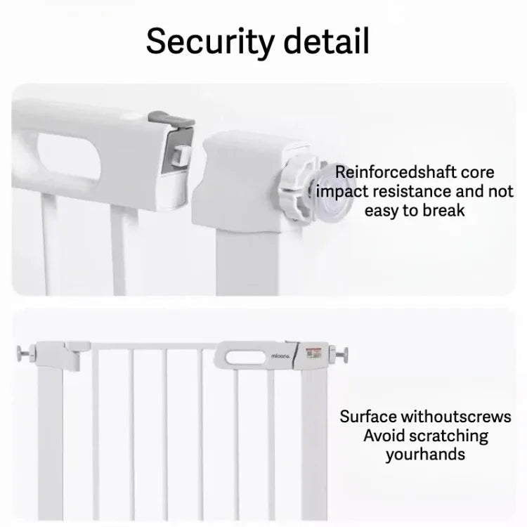 No-Drill Baby Safety Gate – Pressure-Mounted Child & Pet Barrier for Doorways, Stairs, and Balcony – Adjustable Baby & Dog Gate