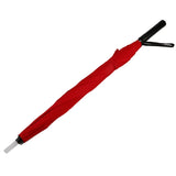 LED Light Up Umbrellas with Flashlight Handle, Clear, Black, Gray, Red