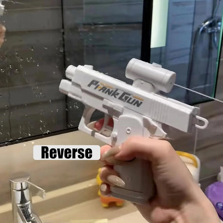 Handheld Manual Water Gun Prank Two-Way Spray Watergun Toys Summer Outdoor Beach Swimming Pool Water Pistol Toy For Children