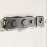 Non perforated invisible retractable drying rope for hanging clothes on the balcony and shrinking drying racks in the bathroom