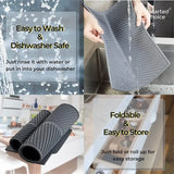 Silicone Drain Pad Drying Mat Pots Dish Drain Mat For Kitchen Tableware Non-slip Mats Anti-scald Coaster Kitchen Utensils