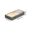 Clothes storage bag under bed Foldable quilt clothes storage bag doggy bag Bedroom dormitory organizer bag