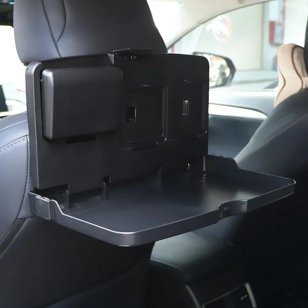 Car Back Seat Tray C Foldable Car Backseat Table And Organizer Car Work Dining Table Food Tray Portable Auto Food And Drink