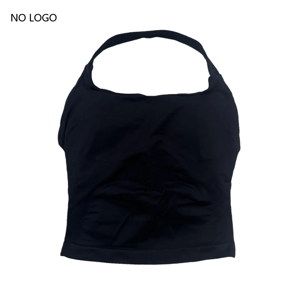 Impact Halter Top Push-Up Sports Bra Backless Design Yoga Tank Top Fitness Workout Activewear Gym Clothes Sports Bras