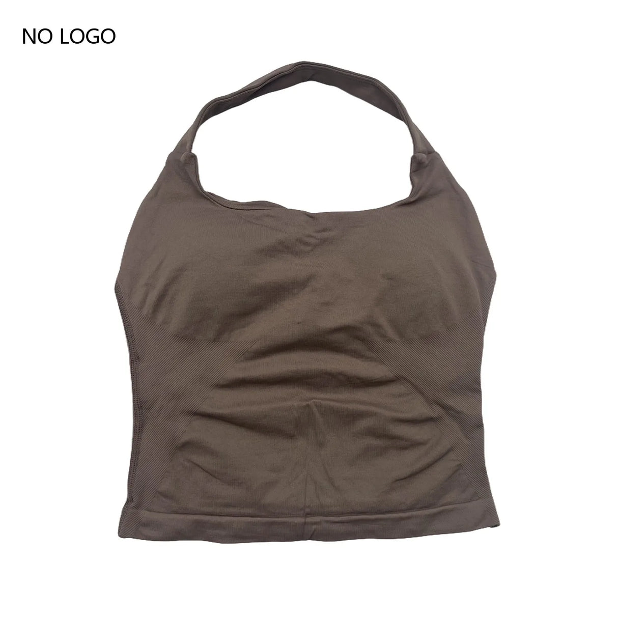 Impact Halter Top Push-Up Sports Bra Backless Design Yoga Tank Top Fitness Workout Activewear Gym Clothes Sports Bras