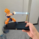Gogeta Magnetic Energy Wave Night Light 12-Hour Battery Charging version Lamp Creative Ambient Light Gift Dragon Ball Super Lamp