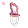 Infant Baby Food Fruit & Vegetable Pacifier, Baby Feeder with Medium Mesh Bag Food Grade Liquid Silicone Yummy Nourishment Feeding