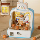 Basketball Shooting Arcade Game Toy - Desktop Pinball Hoop with LED Scoring, Fun Interactive for Kids Family Party Gathering