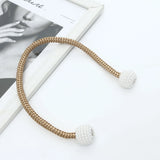 1Pc Magnets Curtains Clamps Curtain Holder Pompom Tieback Magnetic Clips Hanging Balls Tie Back Home Decor Curtain Accessories