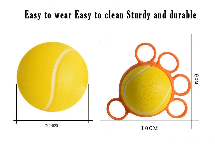 Hand Therapy Grip Strength Strengthener Ball Stretcher Finger Fitness Arm Strength Exercise Muscle Recovery Hand Trainer