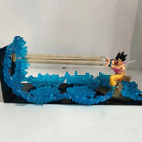 Dragon Ball Anime Son Goku KaMeHaMeHa Lamp Led Bulb Action Figures Model Figurine Figure & Base & Lamp DIY Decoration Collection