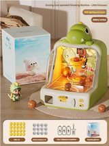 Basketball Shooting Arcade Game Toy - Desktop Pinball Hoop with LED Scoring, Fun Interactive for Kids Family Party Gathering