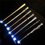 Anime Cosplay Show Glow Magic Wand With Box Children Decoration Toy Accessories For Kids Bacchetta Di Plastic Magic Stick