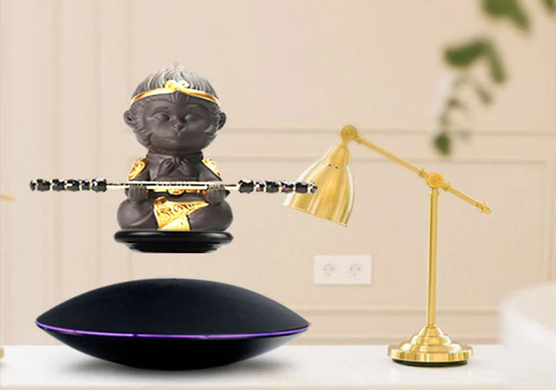 360 Rotation Suspended Magnetic Levitation Display Stand For Toy Jewelry Display Stand Fancy Floating Creative Display No Dolls