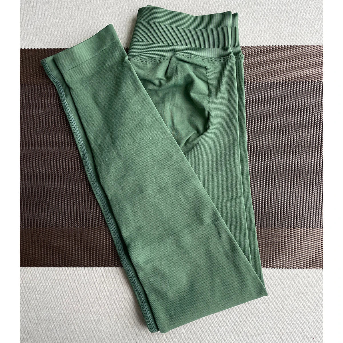 Leggings Women Seamless Sports Yoga Pants Low Ribbed Band Gym clothes Fitness Workout wear Scrunch Bum Tights