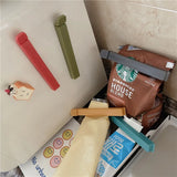 Food Bag Clips 50-Pack - Airtight Sealing Clamps for Snacks, Chips, Tea Bags, Kitchen Organization, Plastic Food-Safe Bag Sealer