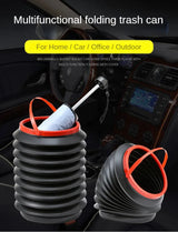 Foldable Car Trash Can, Portable Garbage Bin, Collapsible Pop-up Water Proof Bag, Waste Basket Bin, Auto Rubbish Bin Accessories