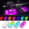 Wireless Led Lights for Car Interior, Car Led Lights Interior, USB Rechargeable Automotive Neon Accent Light