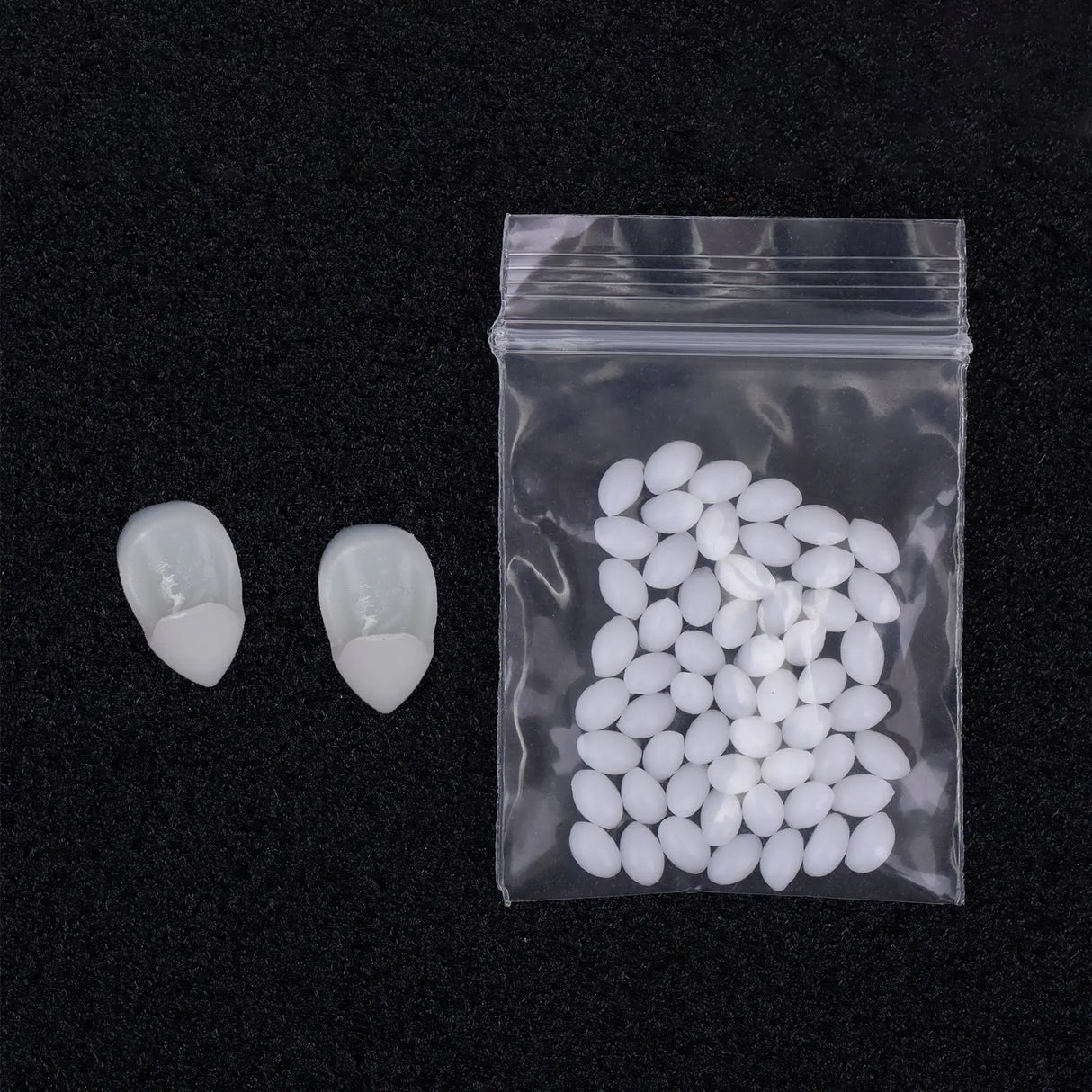 Halloween Decoration Vampire Teeth Fangs Dentures Props Halloween Cosplay Props False Fangs With Solid Glue Halloween Props