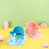 Infant Shower Seat Portable Baby Sit Take Shower Young Children Bathroom Bath Newborns Home Travel Can Used With Bathtub