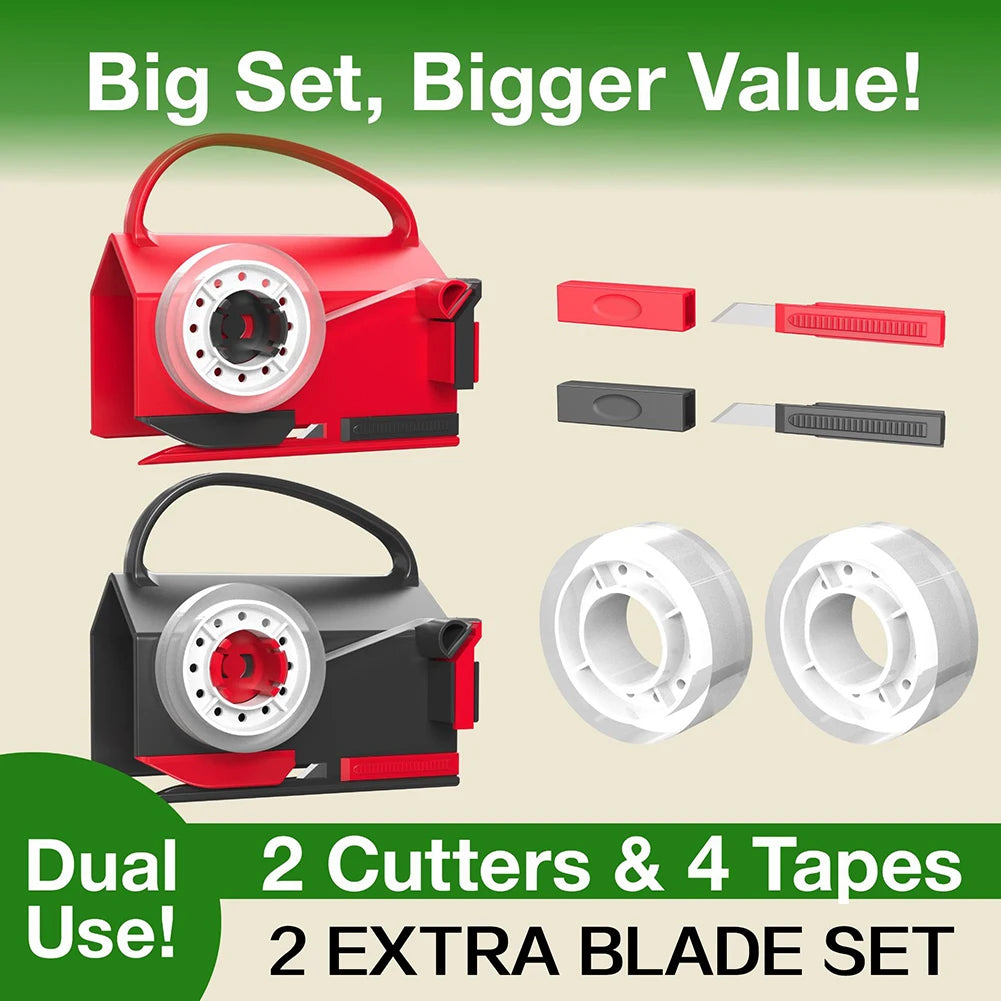 Gifts Wrapping Paper Cutter Tape Dispenser Christmas Holiday Present Boxs Wrapping Paper Cutter Tool DIY Packaging Cutting Tools