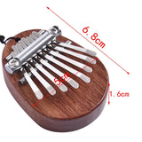 Mini Kalimba 8 Keys Thumb Piano Great Sound Finger Keyboard Musical Instrument