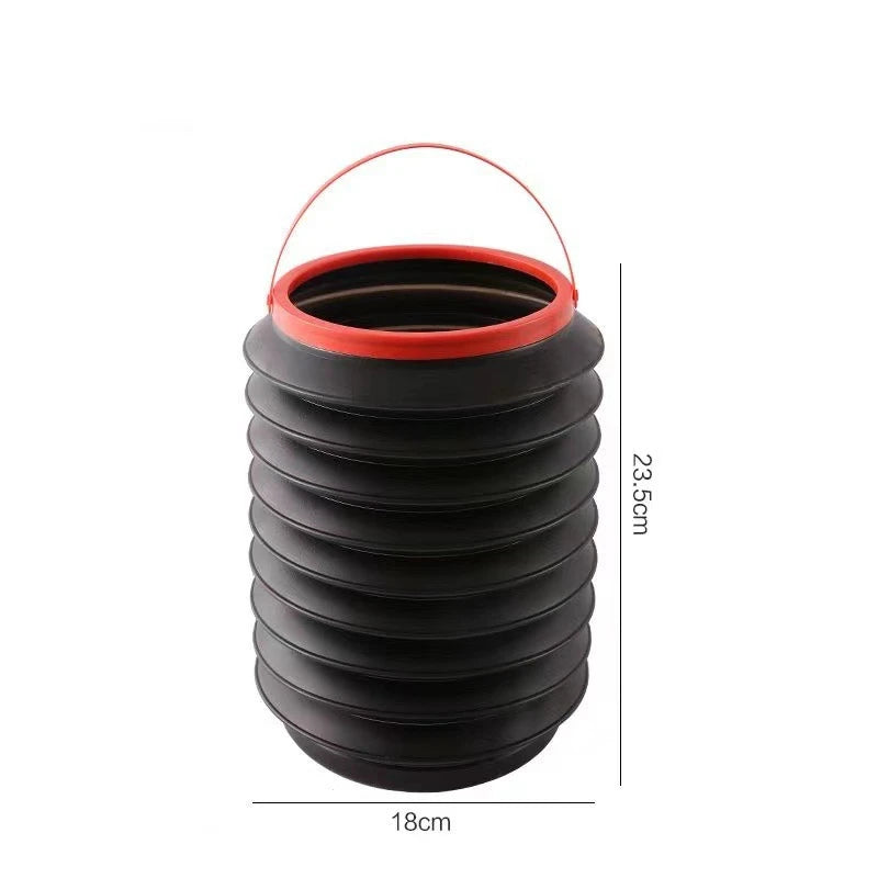 Foldable Car Trash Can, Portable Garbage Bin, Collapsible Pop-up Water Proof Bag, Waste Basket Bin, Auto Rubbish Bin Accessories