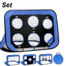 4 Modes Pop Up Kids Soccer Goal Net 4 in 1 Foldable Football Goal Indoor Outdoor for Improving Passing and Shooting Accuracy