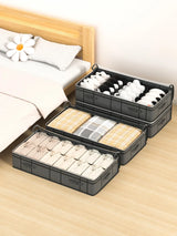 Clothes storage bag under bed Foldable quilt clothes storage bag doggy bag Bedroom dormitory organizer bag