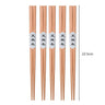 5 Pairs Wooden Chopsticks Wood Chopsticks Set Japanese Sushi Chopsticks Korean Chinese Snack Food Chop Sticks Kitchen Tableware