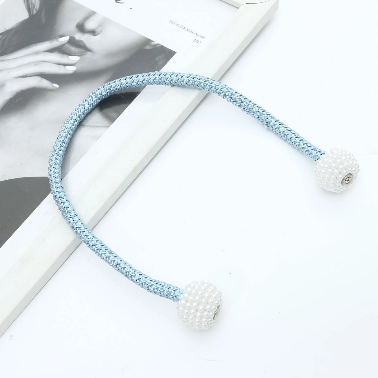 1Pc Magnets Curtains Clamps Curtain Holder Pompom Tieback Magnetic Clips Hanging Balls Tie Back Home Decor Curtain Accessories