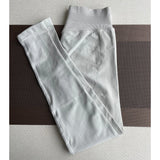 Leggings Women Seamless Sports Yoga Pants Low Ribbed Band Gym clothes Fitness Workout wear Scrunch Bum Tights