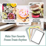 New Ice Cream Maker Stir Fry Yogurt Machine Handmade DIY Ice Cream Roll Sweet Spot Cold Plate Summer Ice Cream Tool Household