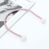 1Pc Magnets Curtains Clamps Curtain Holder Pompom Tieback Magnetic Clips Hanging Balls Tie Back Home Decor Curtain Accessories