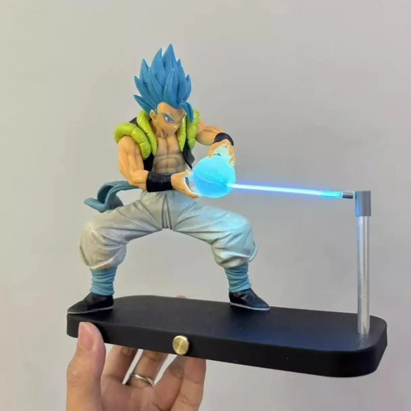 Gogeta Magnetic Energy Wave Night Light 12-Hour Battery Charging version Lamp Creative Ambient Light Gift Dragon Ball Super Lamp