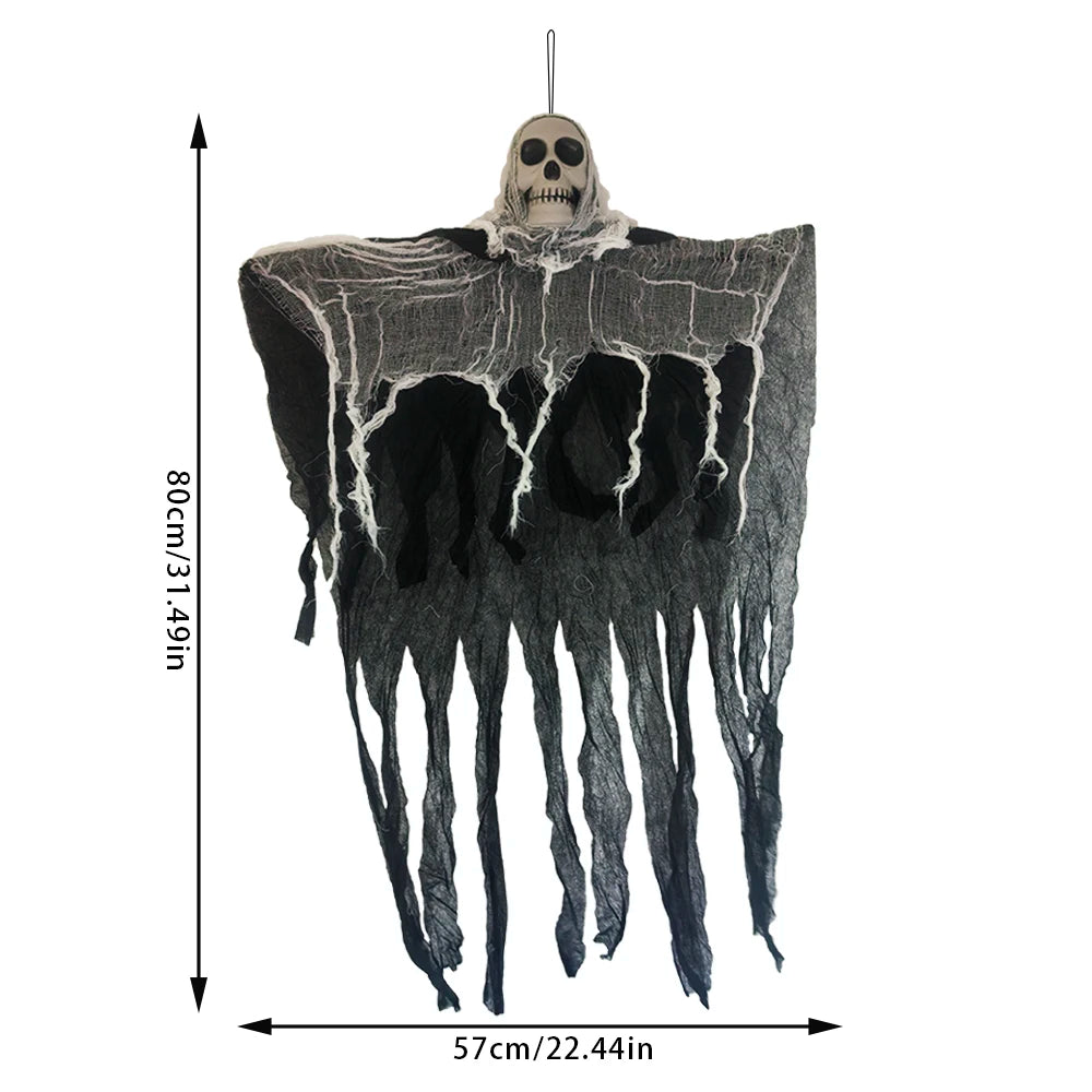 Halloween Skeleton Ghost Decoration Ghost with LED Halloween decoration LED String Lights for Outdoor Use in Gardens