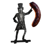 BBQ Accessory Portable Camping Hot Dog Grill Holder Rust-proof Sausage Stand Rack for Funny Bbq Heat-resistant Outdoor Sausage