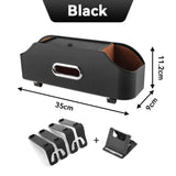 Car Tissue Box Cup Holder Backseat Seat Back Storage Multifunctional Bag  Accessories For Jeep Cherokee COMPASS RENEGADE