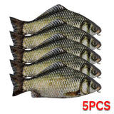 Creative Simulated Salted Fish Pencil Case Large Capacity Pencils Pouch Cute Pencil Bag Funny Back to School Acsesories Gift