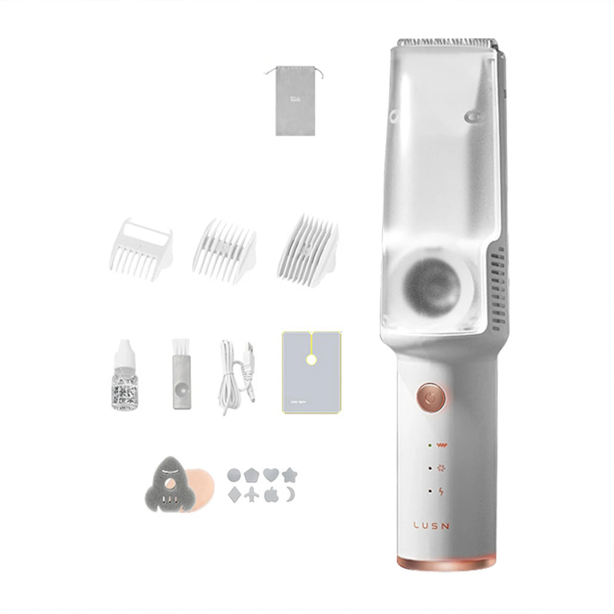 Hair-absorbing Hair Clipper Baby Electric Razor Baby Hair Clipper Children Waterproof Adult Household Electric Clipper