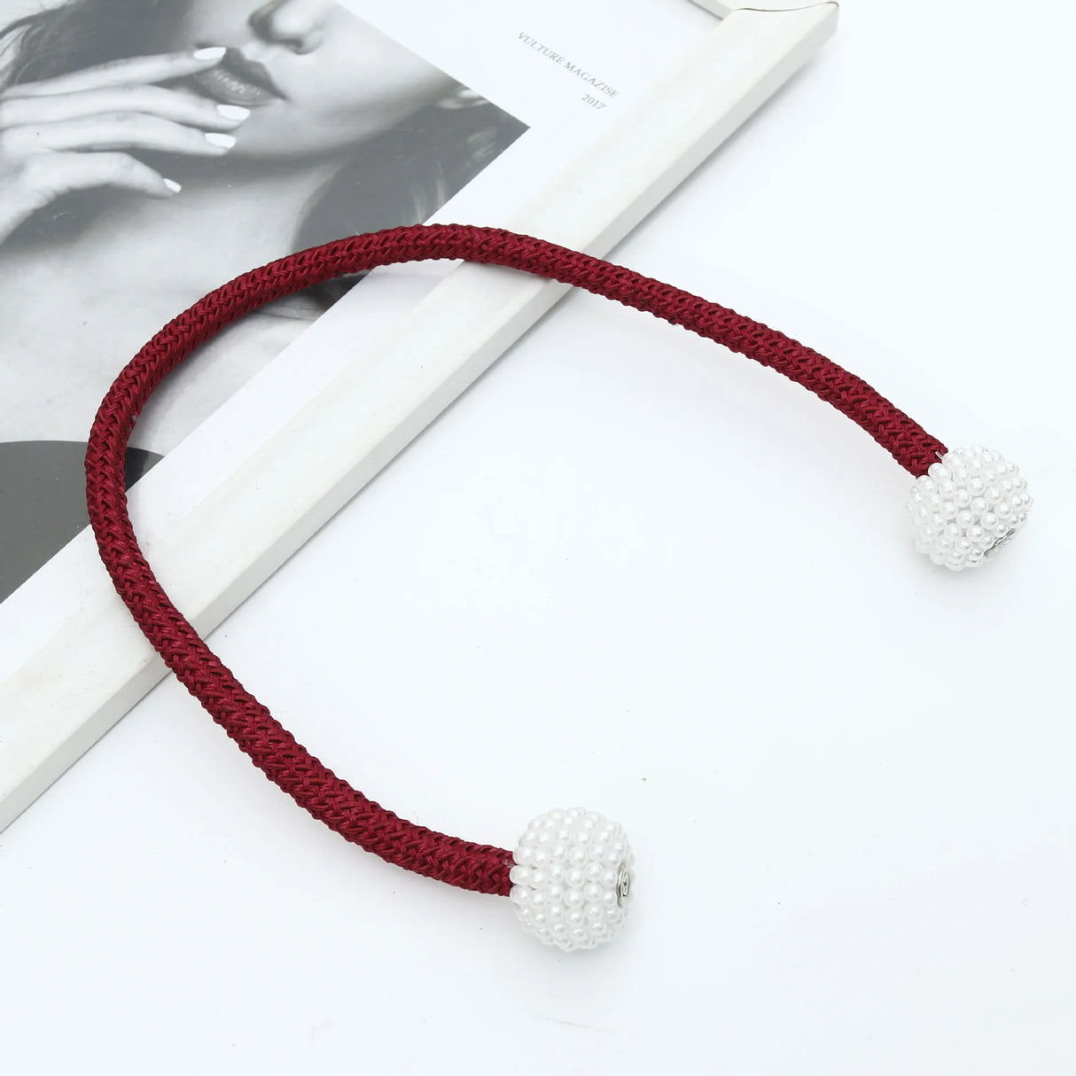 1Pc Magnets Curtains Clamps Curtain Holder Pompom Tieback Magnetic Clips Hanging Balls Tie Back Home Decor Curtain Accessories