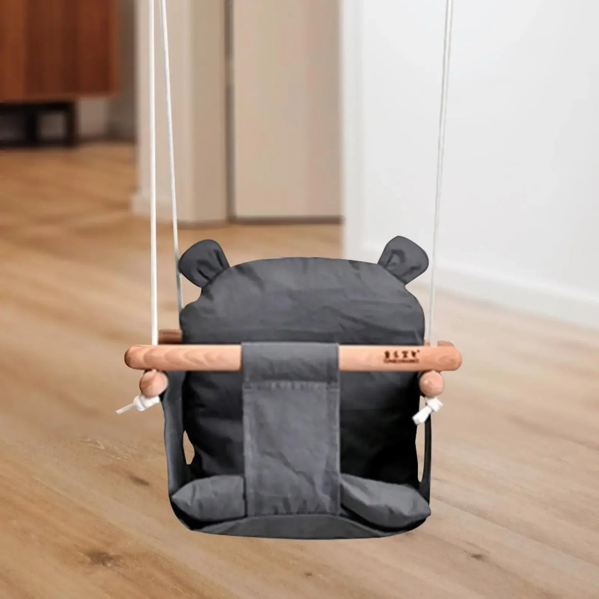 Baby Swing Seat Canvas Safe Swing Chair Indoor Outdoor Kindergarten Backyard Park Beach Basket Amusement Equipment Baby Toy