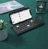 Mini Folding Bluetooth Keyboard Wireless Keypad Support3 Devices With Stand Rechargeable Foldable Keyboard for Phone Tablet