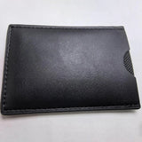 Leather Bat Wallet Personalized Superhero Mask Card Holder Bat ID Heroic Wallet Gift Unisex