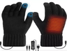 Electric Heated Gloves USB Rechargeable Touch Screen Warm Thermal Gloves Winter