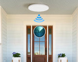 Radar Sensor Ceiling Light Led Pacel Lamps for Bathroom Hallways Porch Waterproof 20W 30W Smart Ceiling Lamp Led Panel Lighting