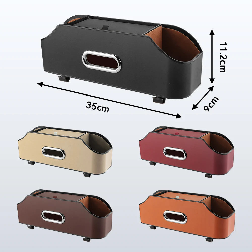 Car Tissue Box Cup Holder Backseat Seat Back Storage Multifunctional Bag  Accessories For Jeep Cherokee COMPASS RENEGADE