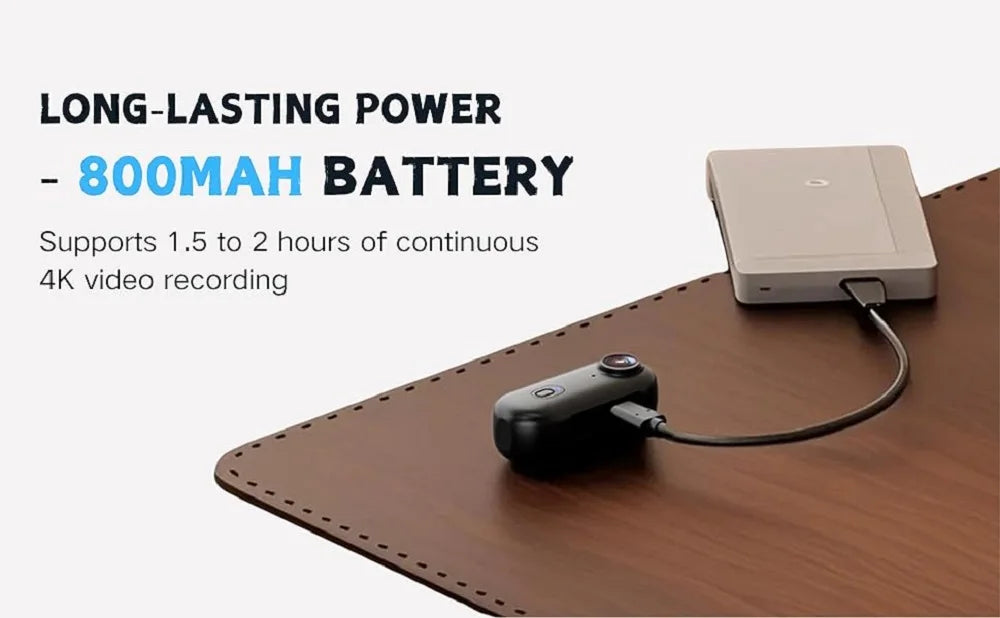 POV 4K Magnetic Body Cam Small Wireless Action Camera Magsafe Vlogging Recorder  YouTube Sports Ultra Portable Smart Pro Camera