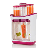 Baby Complementary Food Squeeze Station with 10pcs Squeeze Bags Baby Food Dispenser Machine Baby Food Mills